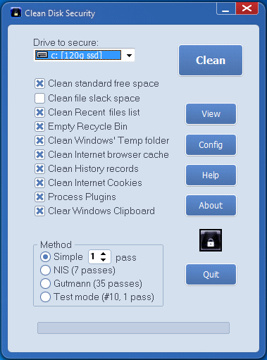 Picture of Clean Disk Security