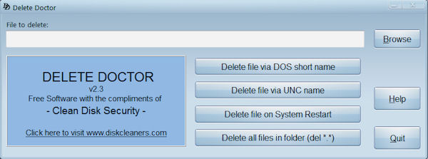 Screenshot for Delete Doctor 2.3